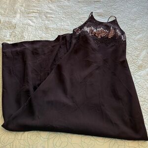 Cachet Black Sequin Maxi Dress